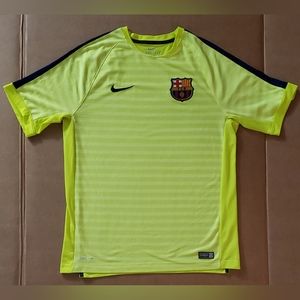 Authentic Nike FC Barcelona Training Shirt Large 2014-2015 Messi Era